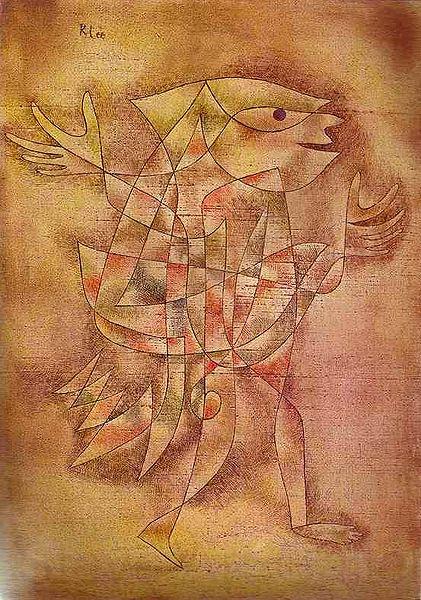 Paul Klee Little Jester in a Trance Norge oil painting art